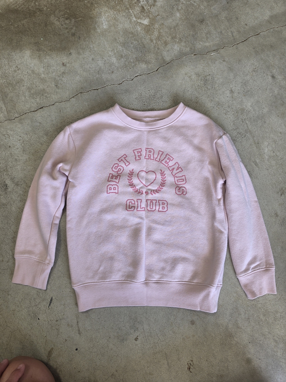jumping beans Pink "Best Friends Club" Sweatshirt